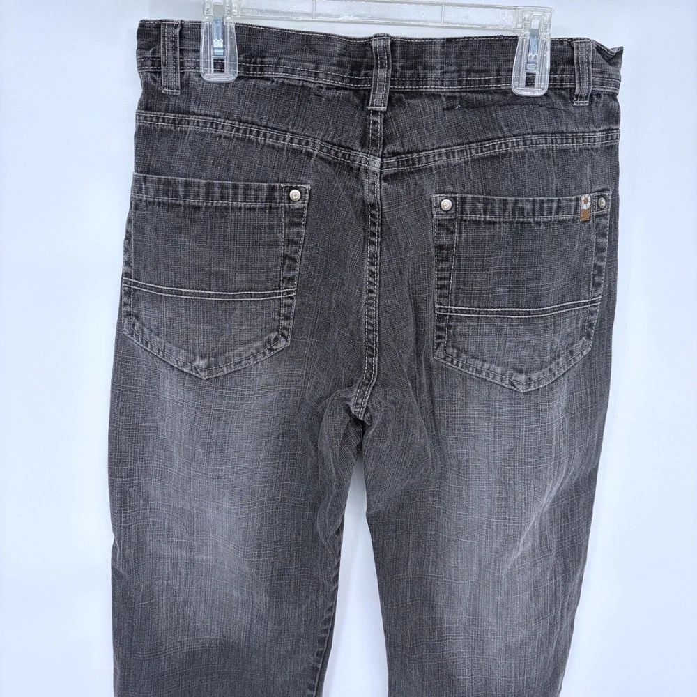 Vintage Southpole Black Baggy Jeans Size 36‎ Mens Brown Tab Faded Y2K Skater